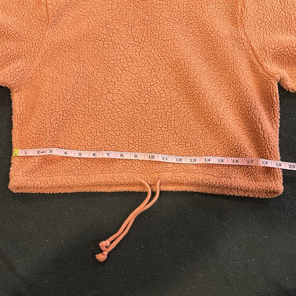 Wild Fable Cropped Coral Hoodie - Picture 4 of 6